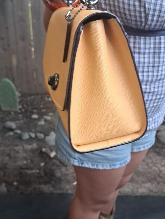 Coach Tilly Top Handle Satchel. - Picture 8 of 14